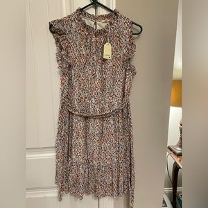 Jodifl multicolored dress womens new with tags. Size large